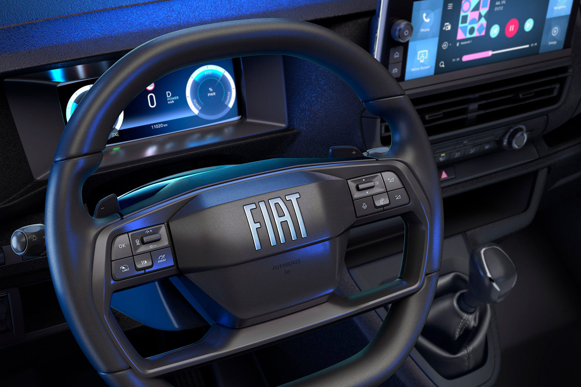 Fiat Scudo wnętrze i komfort jazdy