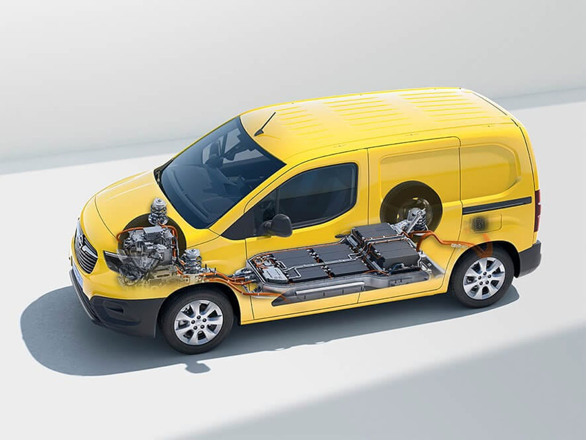 Opel Combo-e Cargo - Zaawansowany zespół akumulatorów