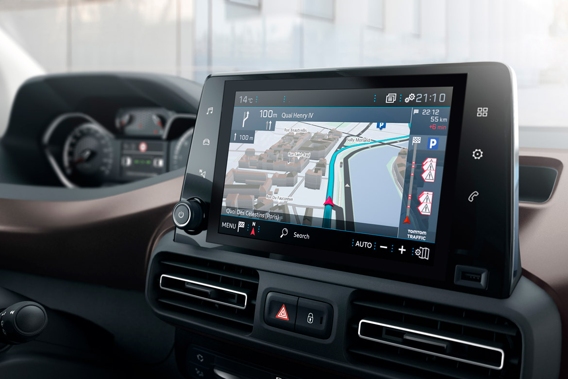 Peugeot Rifter - Systemy Multimedialne